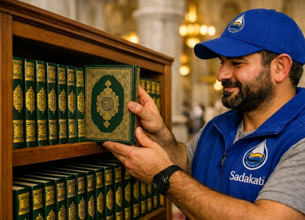 Distribute Qurans in Makkah & Madinah — Eternal Blessings