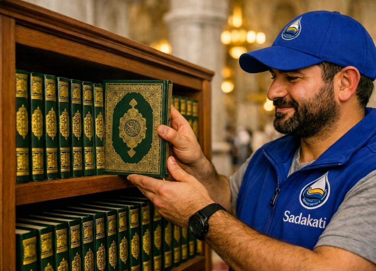 Distribute Qurans in Makkah & Madinah — Eternal Blessings