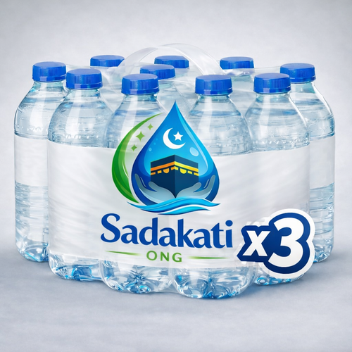 Sadakati Water Pack – 12 Bottles of Pure Giving